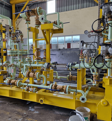 pump skid system